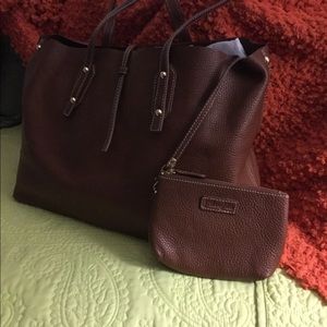 J McLaughlin Annie Leather Tote